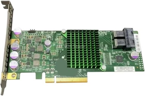 S3008L-L8i SAS3 12G 8-Port PCIe X8 3. 0 IT IR SATA SAS HBA RAID Controller 3008 بطاقة صفيف القرص الصلب المتوافقة مع أنظمة التخزين الداخلية (وضع تكنولوجيا المعلومات) in Kuwait
