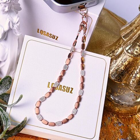 2025 New Phone Charm Detachable Anti Theft Cellphone Lanyard Wrist for Women Girls Hands-Free Phone Wrist Strap in Saudi Arabia