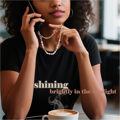 2025 New Phone Charm Detachable Anti Theft Cellphone Lanyard Wrist for Women Girls Hands-Free Phone Wrist Strap in Saudi Arabia