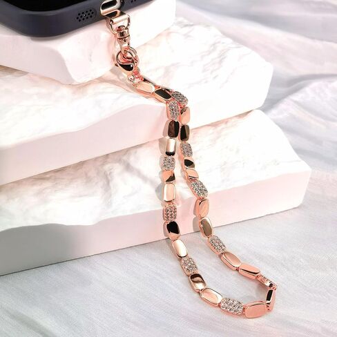 2025 New Phone Charm Detachable Anti Theft Cellphone Lanyard Wrist for Women Girls Hands-Free Phone Wrist Strap in Saudi Arabia