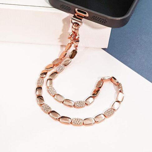 2025 New Phone Charm Detachable Anti Theft Cellphone Lanyard Wrist for Women Girls Hands-Free Phone Wrist Strap in Saudi Arabia