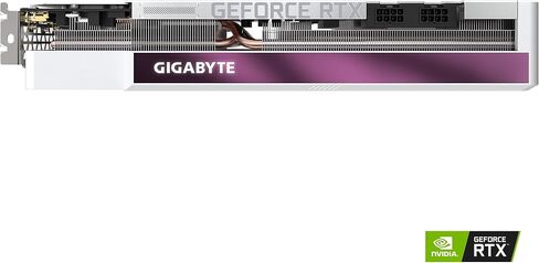 بطاقة رسومات GIGABYTE GeForce RTX 3070 Ti Vision OC 8G، نظام تبريد WINDFORCE 3X، 8 جيجابايت 256 بت GDDR6X، بطاقة فيديو GV-N307TVISION OC-8GD (متجددة) in Kuwait