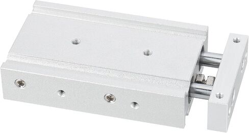 Baomain Compact Aluminum Air Cylinder CXSM 25 X 150 Guide Rod Plate Double Rod Guided Pneumatic Slide Bearing Cushioned in Kuwait