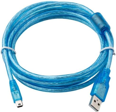 JZSP-CVS06-02-E كابل محرك سيرفو قابل للتطبيق Σ-V 7S كابل تنزيل برمجة البيانات شفاف (أزرق 3 متر) in Saudi Arabia