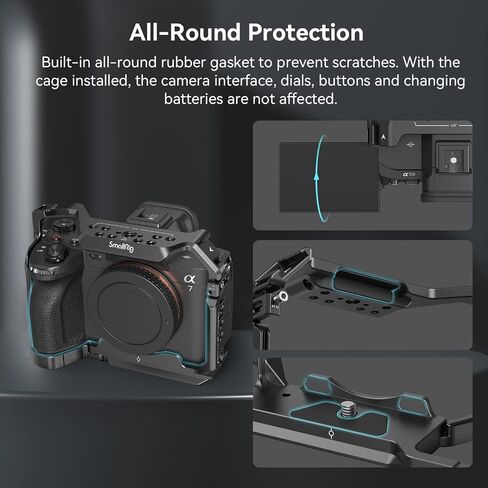 SmallRig Full Camera Cage and NP-FZ100 Camera Battery Set for Sony in Saudi Arabia
