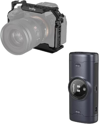 قفص كاميرا كامل SmallRig وشاحن بطارية NP-FZ100 لسوني in Saudi Arabia