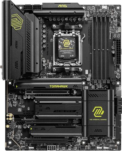 MSI MAG X870 Tomahawk WiFi X870 Chipset ATX اللوحة الأم MB6590 in Saudi Arabia