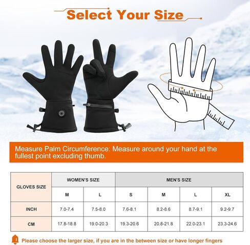 Heated Glove Liners for Men Women - Rechargeable Battery Electric Heated Gloves with Touchscreen - Thin Gloves for Hiking Running Cycling Riding in Saudi Arabia