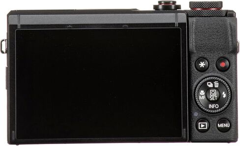 كاميرا Canon PowerShot G7 X Mark III الرقمية (أسود) + بطاقة ذاكرة 2 × 64 جيجابايت + حقيبة كتف للكاميرا + حامل ثلاثي القوائم Flex Spider + حزمة ملحقات فاخرة (متجددة) in Kuwait
