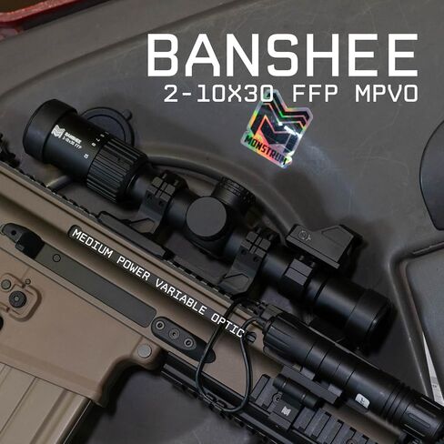 Monstrum Banshee 2-10x30 المستوى البؤري الأول FFP MPVO نطاق in Saudi Arabia