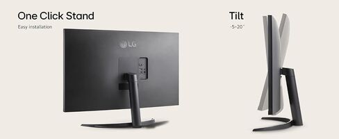 LG 32UN650-W Monitor 32" UHD (3840 x 2160) IPS Ultrafine Display, HDR10 Compatibility, DCI-P3 95% Color Gamut, AMD FreeSync, 3-Side Virtually Borderless Design, Height Adjustable Stand - Silve/White in Saudi Arabia