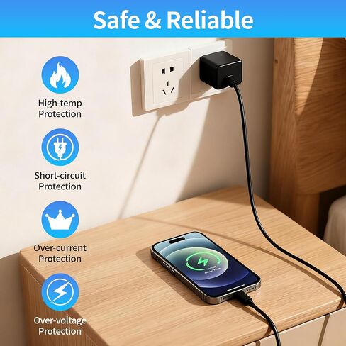 USB to Micro USB Cable, White 3.3ft (1m),High Speed Data Sync and Charging Cord for Samsung, Android Phones, Kindle, PS4, Power Bank - White in Saudi Arabia