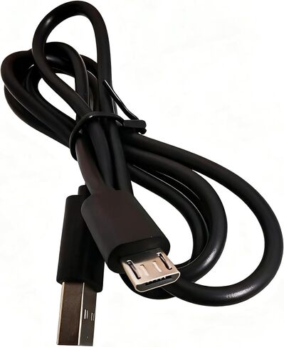 USB to Micro USB Cable, White 3.3ft (1m),High Speed Data Sync and Charging Cord for Samsung, Android Phones, Kindle, PS4, Power Bank - White in Saudi Arabia