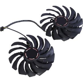 Quiet 4Pin Graphics Card Fan for RTX2080 2080Ti 2070 Graphics Card Radiator for Gamers Reliabled Cooling PLD10010B12HH GPU Cooling Fan in Saudi Arabia