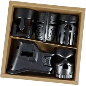 5pcs Graffiti - Ready Universal Sleeve Mag Grips, Vertical Grip Set for All Models, Tactical Replica Decor in Saudi Arabia