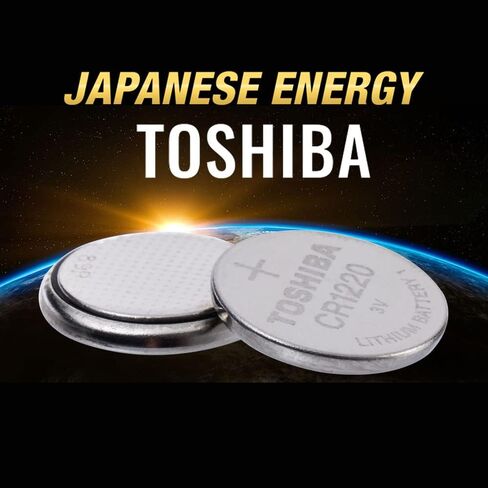 Toshiba CR1220 3V Lithium Coin Cell Child Resistant Blister Package (2 Batteries) in Saudi Arabia