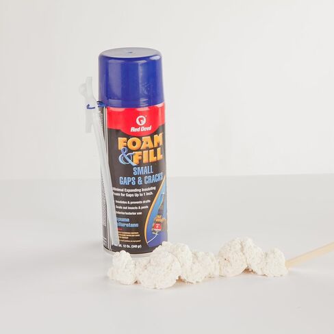 احمر 0913 فوم اند املأ الفراغات الصغيرة من البولي يوريثين الممتد، 12 اونصة، اوف وايت، عبوة من قطعة واحدة in Kuwait