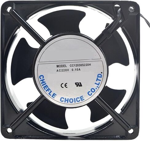 ل CC12038S220H التيار المتناوب 220 فولت 0.1A 3300 دورة في الدقيقة 12 سنتيمتر 12038 120x120x38 مللي متر كم تحمل مروحة التبريد in Saudi Arabia