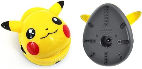 Pikachu Mini Desk Eraser Crumbs Vacuum Cleaner(No Battery Included) (P) in Saudi Arabia