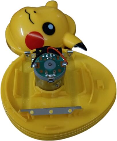 Pikachu Mini Desk Eraser Crumbs Vacuum Cleaner(No Battery Included) (P) in Saudi Arabia