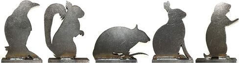 Magnum Target Steel Shooting Targets - Animal Silhouette Knockovers-Varmit - 1/4IN S.B. Plates - Unpainted in Saudi Arabia