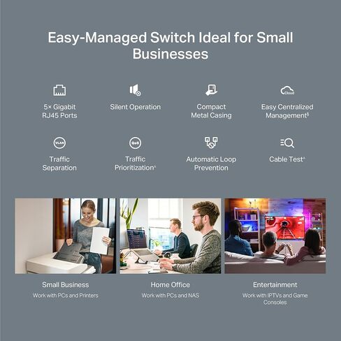 5-Port Gigabit Easy Managed Switch in Saudi Arabia