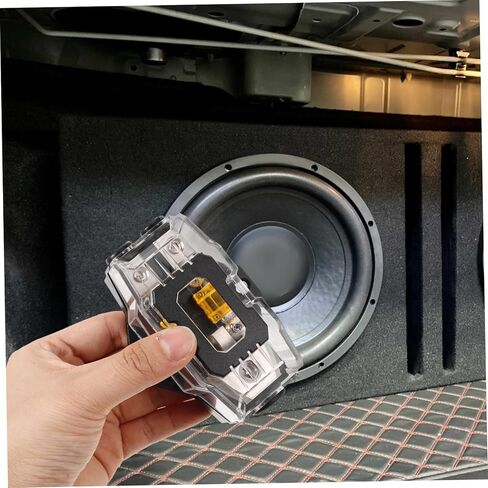 GANAZONO Amplifier Fuse Holder Auto Audio Fuse Block Automotive Audio 1 Way 32v 80a in Saudi Arabia