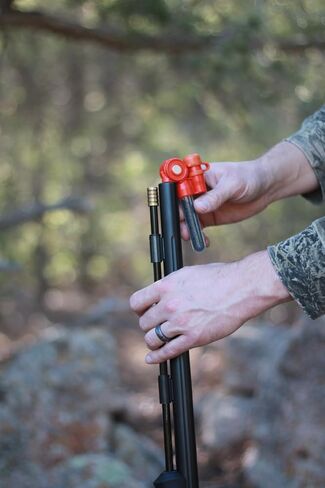 محمل سريع Muzzleloader - محمل سرعة Muzzleloader لـ BH209 والمسحوق الأسود السائب - يتضمن أنابيب شحن BH209 وقمع في تحميل سريع مدمج، برتقالي in Saudi Arabia