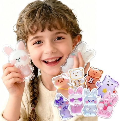8 PCS Reusable Hand Warmers, Reusable Heat Packs，Cute Heating Pack, Hot Therapy Compress, Reusabl Heating Pad for Pain Relief and Camping, Outdoor & Portable in Saudi Arabia