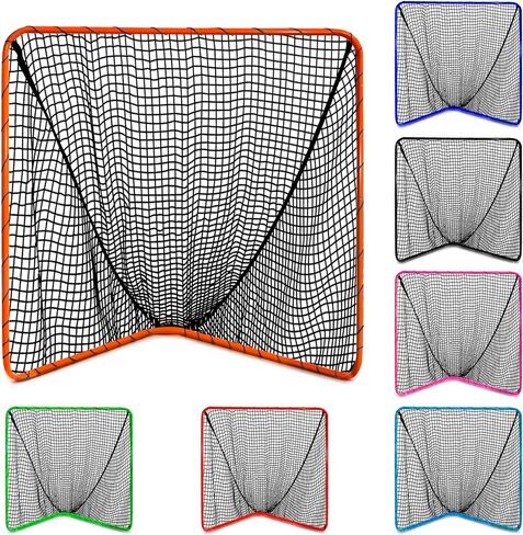 Velocity - Lacrosse Goal - Portable Steel Frame with Black Net, Perfect for Youth and Adult Training, Backyard Design in Saudi Arabia