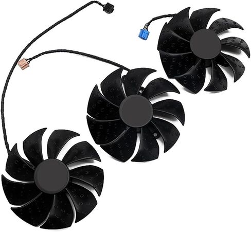 Muyihui 87MM PLD09220S12H 3080 3070 استبدال مراوح البطاقة لمروحة تبريد TI 3090 FTW3 (مروحة C) in Saudi Arabia
