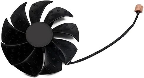 Muyihui 87MM PLD09220S12H 3080 3070 استبدال مراوح البطاقة لمروحة تبريد TI 3090 FTW3 (مروحة C) in Saudi Arabia