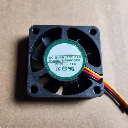 DFS401005L DC 5V 0.6W 40x40x10mm 3-Wire Cooling Fan in Saudi Arabia