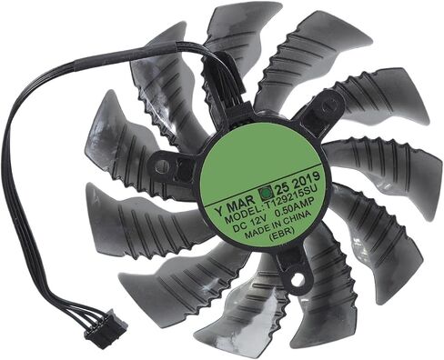 88mm 4Pin PLA09215S12H GPU Fan for GTX1660 RTX2070 2060 ITX OC 6G Graphics Card Replacement Graphics Card Cooling in Saudi Arabia
