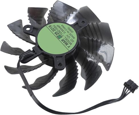 88mm 4Pin PLA09215S12H GPU Fan for GTX1660 RTX2070 2060 ITX OC 6G Graphics Card Replacement Graphics Card Cooling in Saudi Arabia