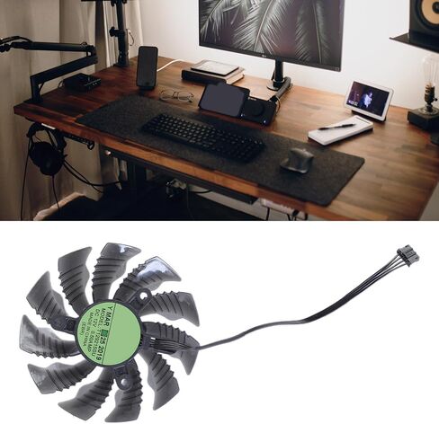 87mm T129215SU Graphics Card Cooling Fan for 980Ti 390X 390 1060 1080 1070 1070Ti 480 580 Graphics Card Software Fan in Saudi Arabia