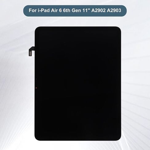 شاشة LCD رقمية متوافقة مع iPad Air 11 (2024) M2 (iPad Air 6 الجيل السادس 11 بوصة) A2902 A2903 A2904 شاشة LCD تعمل باللمس مع أدوات in Kuwait