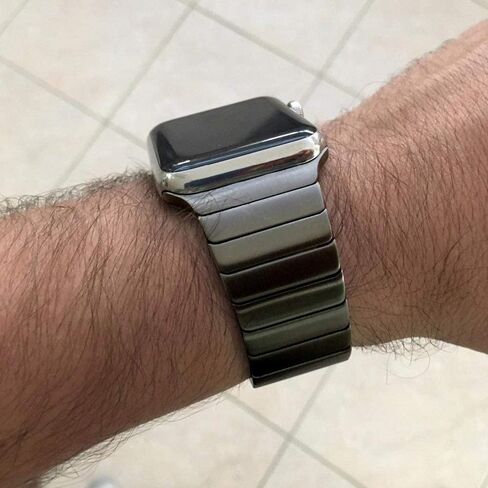 Stainless Steel Strap for Apple Watch Band,24mm Wide Metal Replacement Link Bracelet Loop,for Apple Watch Ultra 3/2/1 49mm [2025] (Space Gray) in Saudi Arabia