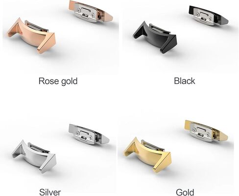 20MM Metal Connectors Compatible with Samsung Gear S2 SM-R720/SM-R730 Accessory Band DIY Adapters,Stainless Steel Connector Replacement for Gear S2 Sport Wristband Strap in Saudi Arabia