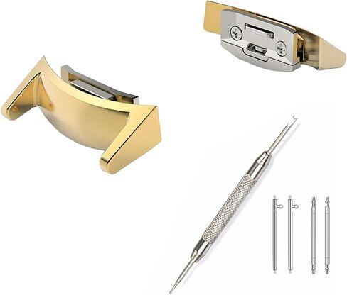 20MM Metal Connectors Compatible with Samsung Gear S2 SM-R720/SM-R730 Accessory Band DIY Adapters,Stainless Steel Connector Replacement for Gear S2 Sport Wristband Strap in Saudi Arabia