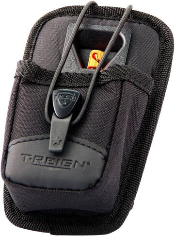 T-REIGN ProHolster Two-Way Radio Holster Case, 36 inch Kevlar Retractable Tether, Black in Saudi Arabia