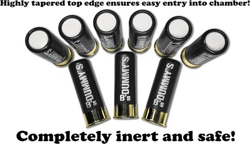 B's Dry Fire Snap Caps - Dummy 12 Gauge Training Caps (12 Ga Black 2 ¾") in Saudi Arabia