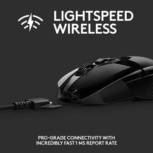 Logitech G903 Hero 16K Sensor Lightspeed Wireless Gaming Mouse (Renewed) in Saudi Arabia