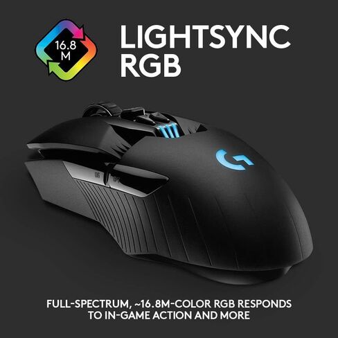 Logitech G903 Hero 16K Sensor Lightspeed Wireless Gaming Mouse (Renewed) in Saudi Arabia