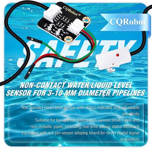 CQRobot Ocean: Contact Water/Liquid Level Sensor Compatible with Raspberry Pi/Arduino. for Automatic Irrigation Systems, Aquariums, Plants, in The Garden, in Agriculture etc. in Kuwait