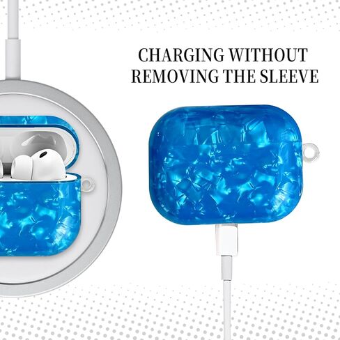 متوافق مع AirPods Pro 3 (2025) حافظة ناعمة من مادة TPU مع غطاء سلسلة مفاتيح ذهبية لطيفة حافظة طلاء الفهد للفتيات والنساء لـ Airpod Pro 3 - ملونة in Kuwait