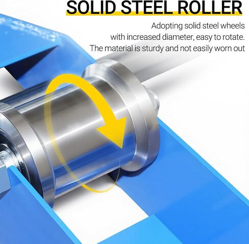 Cable Drum Roller, Heavy Duty Cable Caddy,Wire Unwinder Dispenser, Double Rail Wire Stand for Drum Reel Max 39.4in Width, 2 Ton in Kuwait