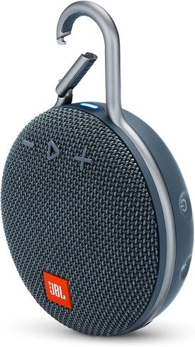 JBL Clip 3, Fiesta Red - Waterproof, Durable & Portable Bluetooth Speaker - Up to 10 Hours of Play - Includes Noise-Cancelling Speakerphone & Wireless Streaming in Saudi Arabia