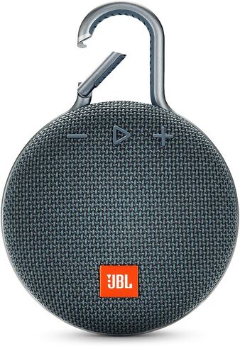 JBL Clip 3, Fiesta Red - Waterproof, Durable & Portable Bluetooth Speaker - Up to 10 Hours of Play - Includes Noise-Cancelling Speakerphone & Wireless Streaming in Saudi Arabia
