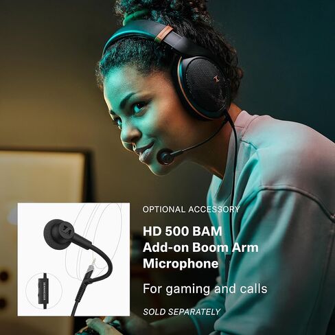 Sennheiser HD 560 S Over-The-Ear Audiophile Headphones - Neutral Frequency Response, E.A.R. Technology for Wide Sound Field, Open-Back Earcups, Detachable Cable, (Black) (HD 560S) in Kuwait